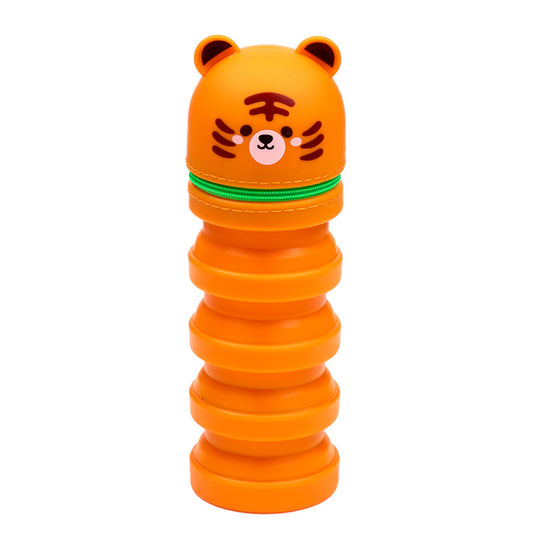 Adoramals Tiger Pop Up Silicone Pencil Case