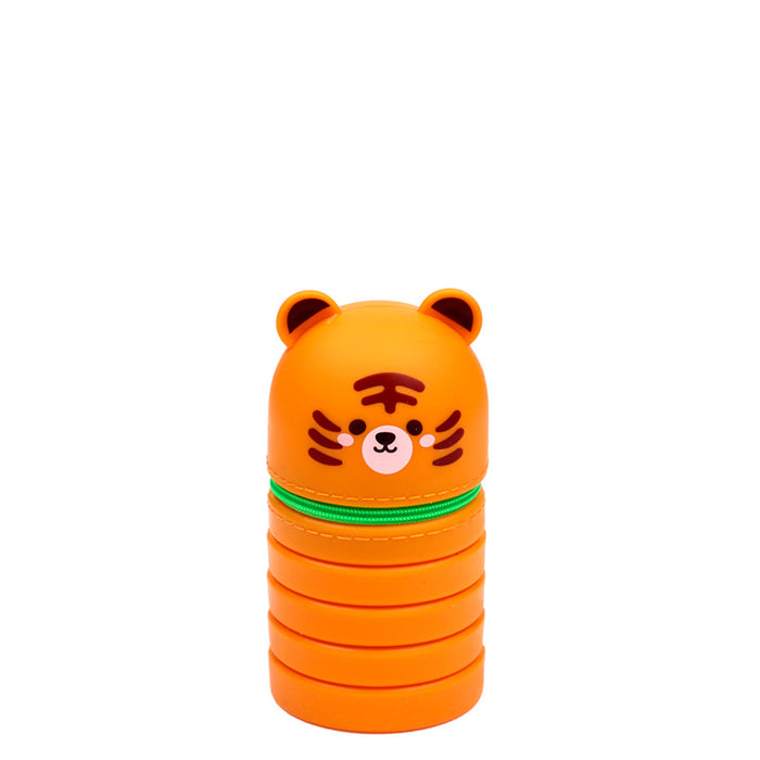 Adoramals Tiger Pop Up Silicone Pencil Case