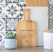 Snaccident Bamboo Paddle Chopping Board