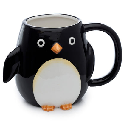 Large Huddle Penguin Shaped Handle Mug