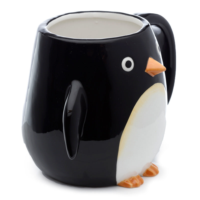 Large Huddle Penguin Shaped Handle Mug