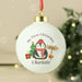 Personalised My 1st Christmas Penguin Bauble