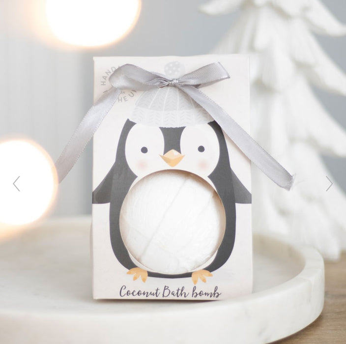 Penguin Coconut Bath Bomb