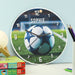 Personalised Children’s Football Wooden Clock