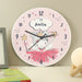 Personalised Children’s Fairy Wooden Clock