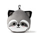 Relaxeazzz Raccoon Plush Travel Pillow & Eye Mask