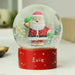 Personalised Santa Name Only Christmas Snow Globe