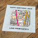 Sheffield United Football Stadium Map Coaster & Greetings Card