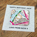 Nottingham Forest Football Stadium Map Coaster & Greetings Card