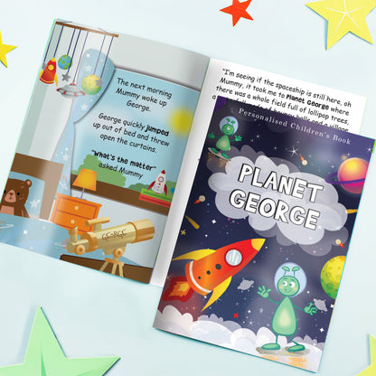 Personalised Children’s Space Story Book