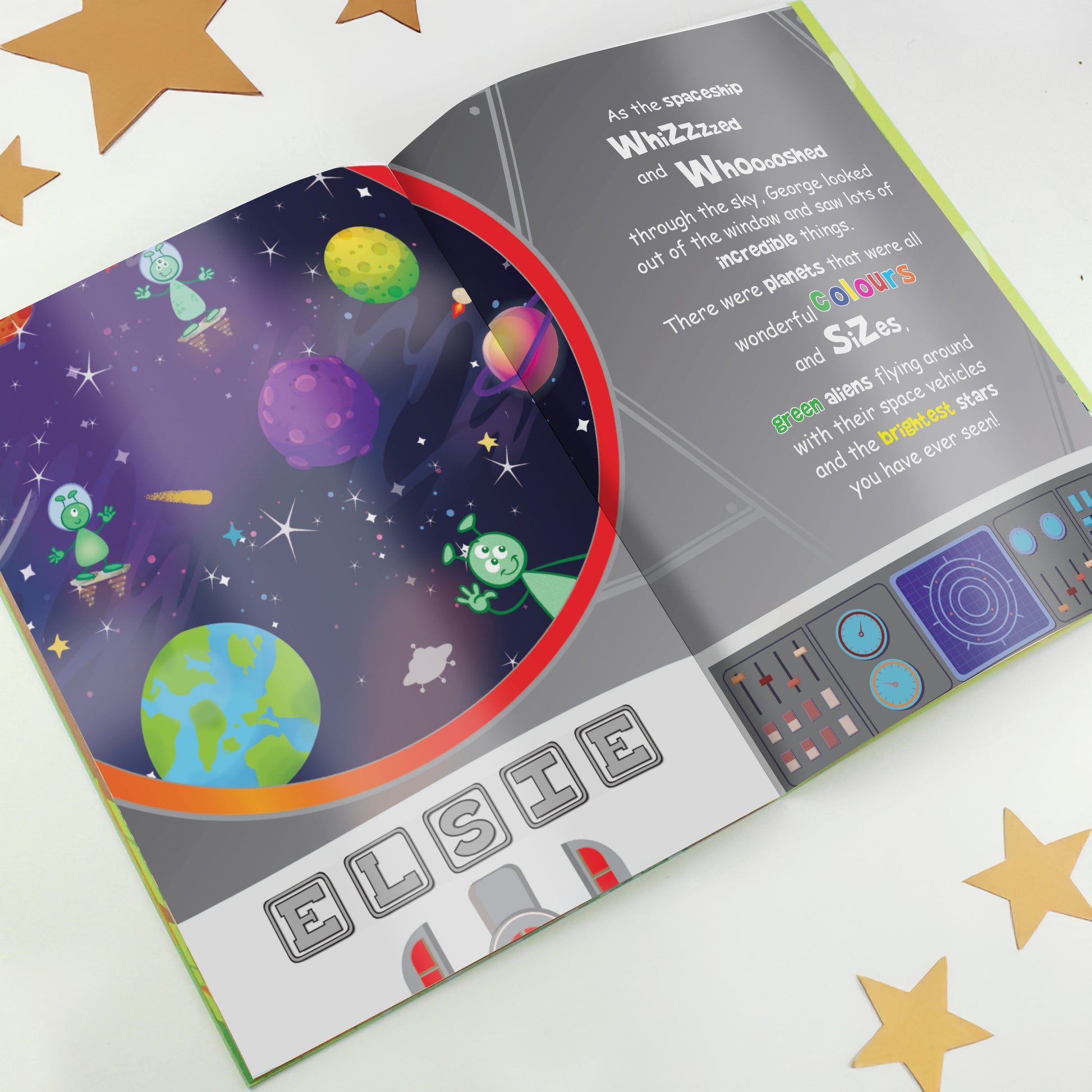 Personalised Children’s Space Story Book