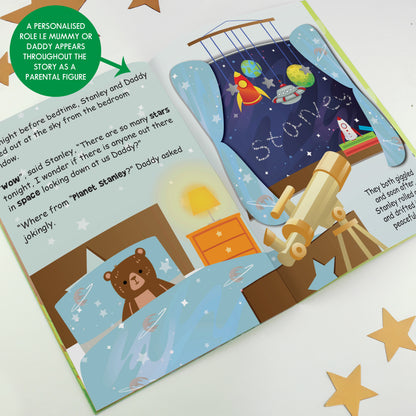 Personalised Children’s Space Story Book