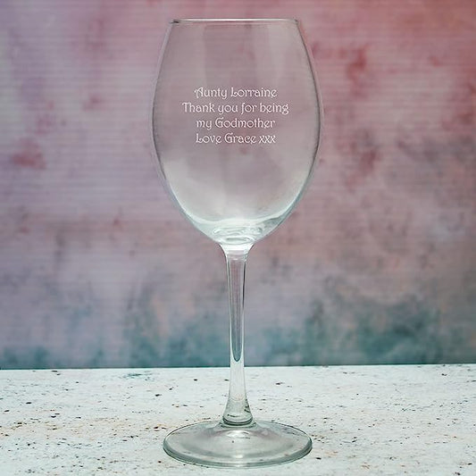 Personalised Engraved Glassware