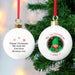Personalised My 1st Christmas Photo Upload Bauble