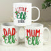 Personalised Mum Elf Christmas Mug