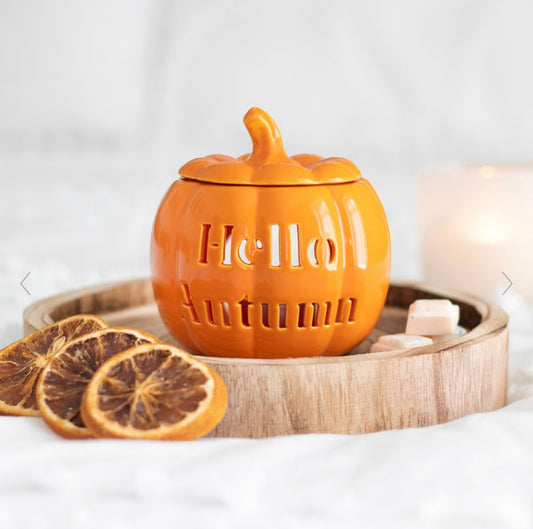 Hello Autumn Pumpkin Oil Burner