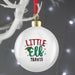 Personalised Little Elf Christmas Bauble