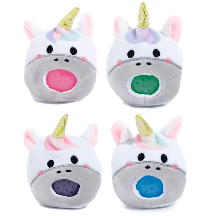 Queasy Squeezies Unicorn Plush Squeezy Toy