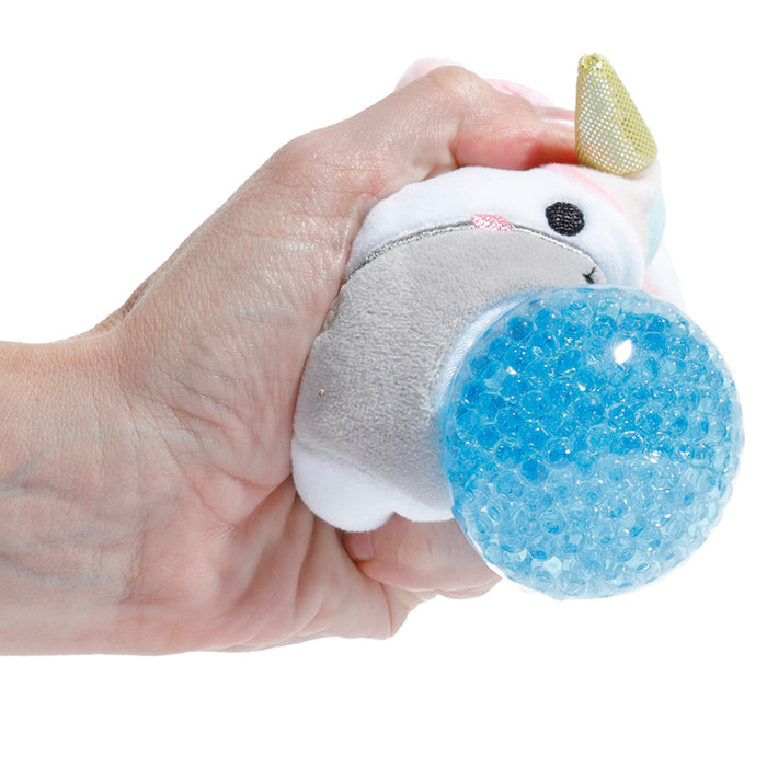 Queasy Squeezies Unicorn Plush Squeezy Toy