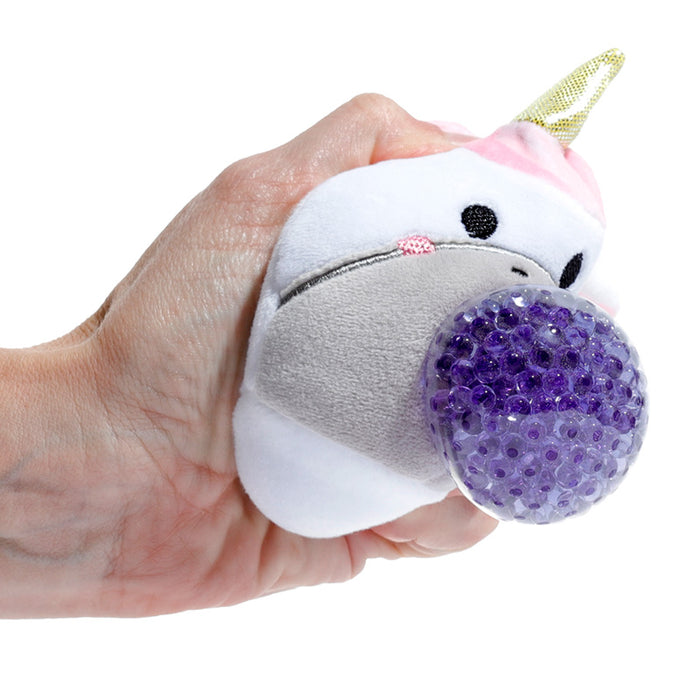 Queasy Squeezies Unicorn Plush Squeezy Toy