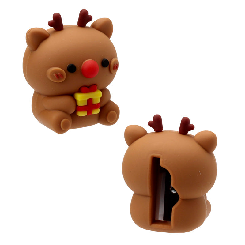 Christmas Festive Friends Shaped Pencil Sharpener