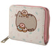 Pusheen Cat Foodie Donuts Zip Around Small Wallet Purse