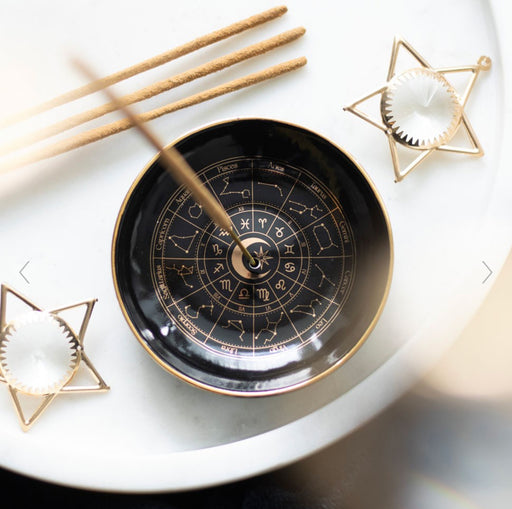 Astrology Wheel Incense Stick Holder