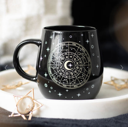 Astrology Wheel Heat Change Mug