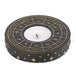 Astrology Wheel Tealight Candle Holder