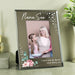 Personalised Floral Diamante Glass Photo Frame 6x4