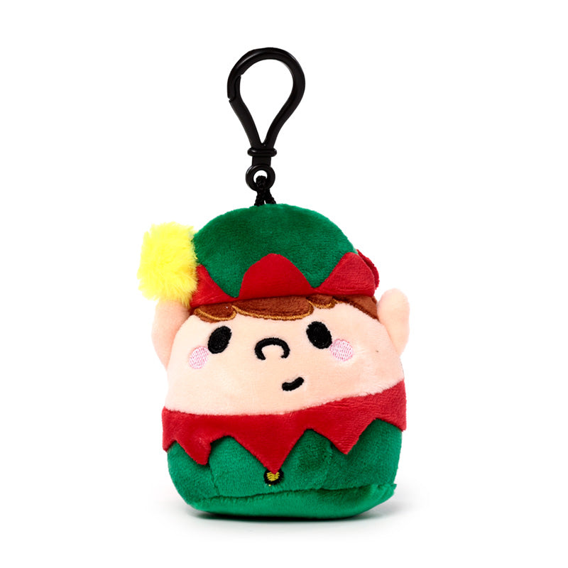 Squidglys Christmas Elf Plush Keyring