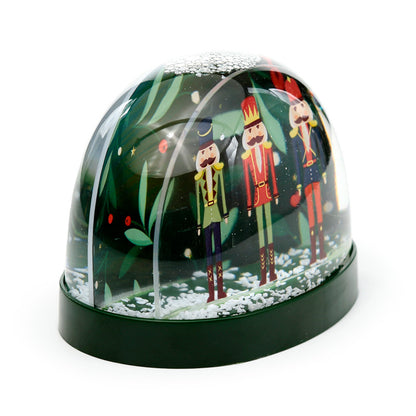 Christmas Nutcracker Large Glitter Snow Globe