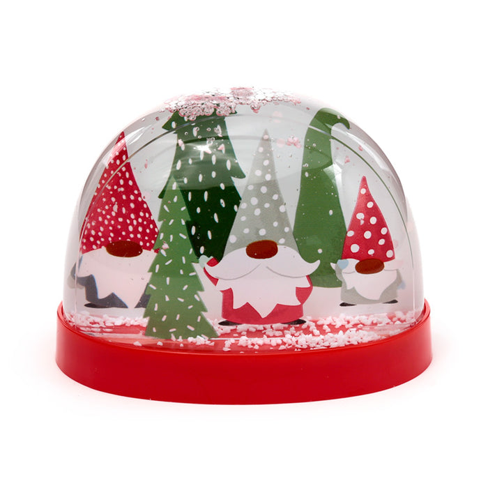 Christmas Gonk Large Glitter Snow Globe