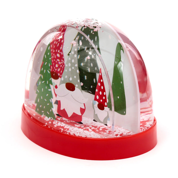 Christmas Gonk Large Glitter Snow Globe