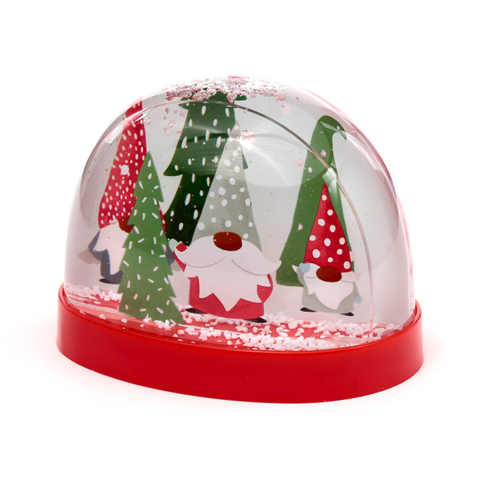 Christmas Gonk Large Glitter Snow Globe