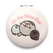 Pusheen Cat Christmas Compact Mirror