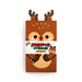 Christmas Festive Friends Rudolph Flip Open Shaped Memo Pad