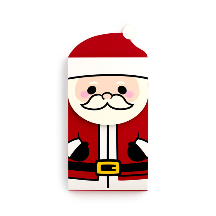 Christmas Festive Friends Santa Flip Open Shaped Memo Pad