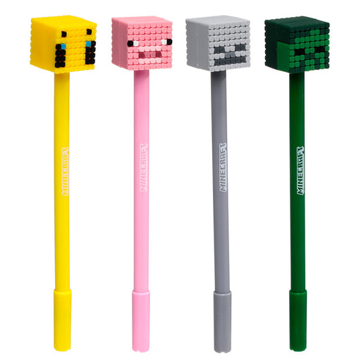 Licensed Minecraft Topper Pen 