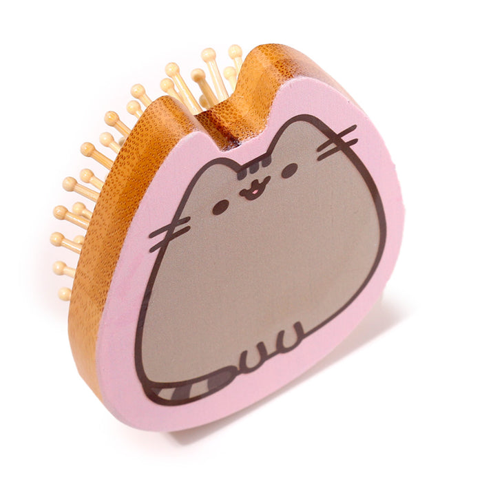 Pusheen Cat Shaped Bamboo Hair Brush