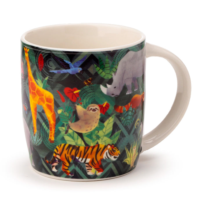 Animal Kingdom Porcelain Mug