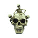 Skull with Bursting Skeletons Ornament