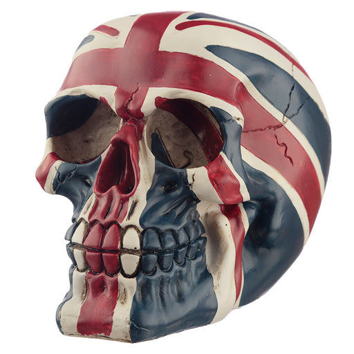 Union Jack Skull Ornament