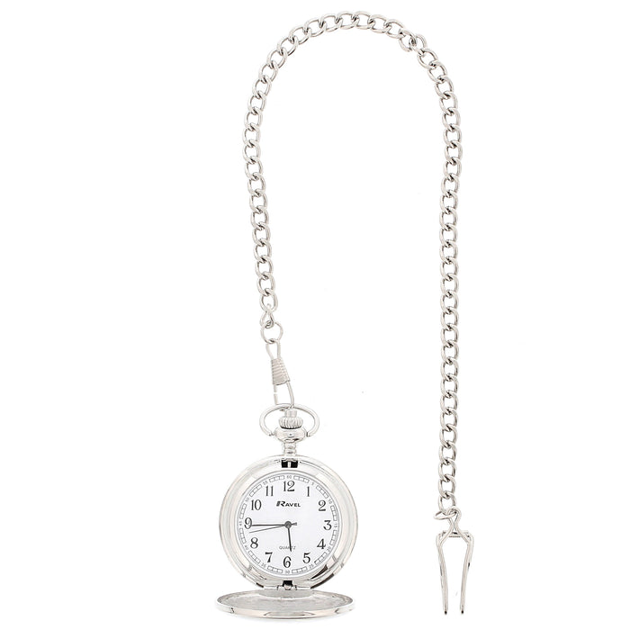 Engraved Mens Pocket Watch