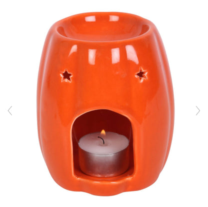 Jack-o'-Lantern Pumpkin Oil Burner and Wax Warmer