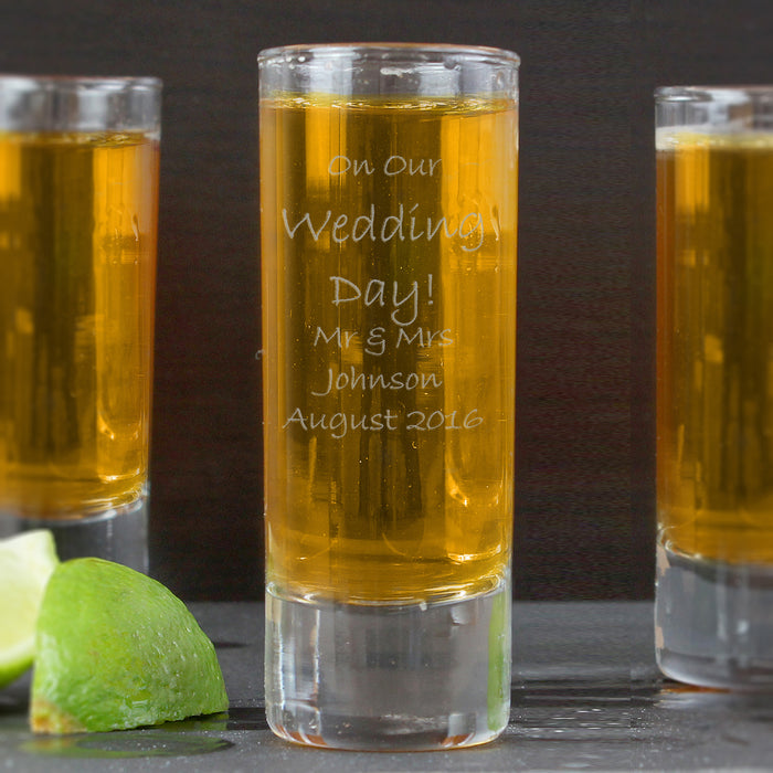 Personalised Engraved Shot Glass