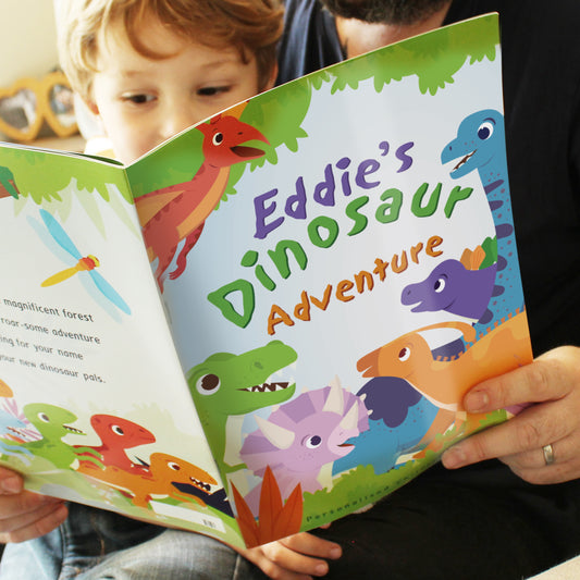 Personalised Children’s Dinosaur Adventure Story Book