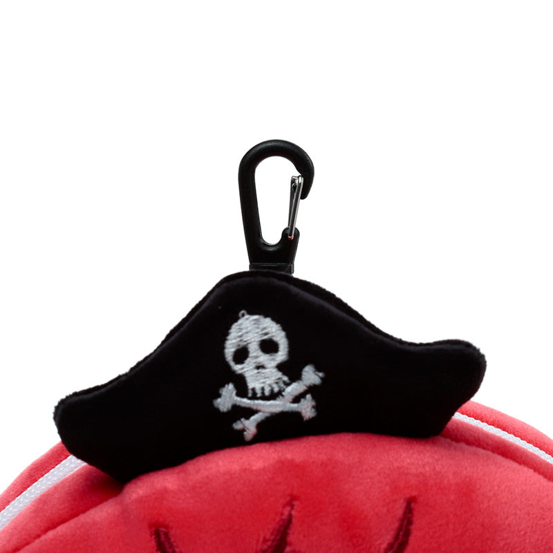 Relaxeazzz Jolly Roger Pirate Bembo the Parrot Travel Pillow & Eye Mask