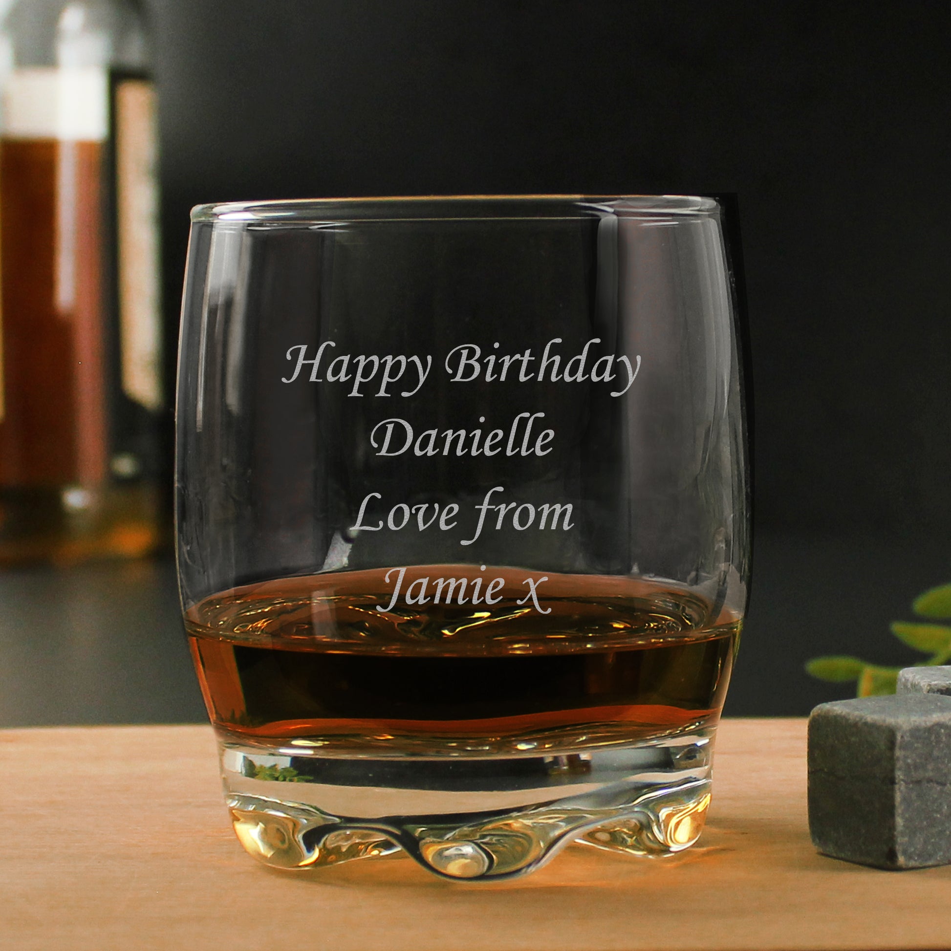 Personalised Whisky Tumbler Glass