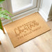 Personalised Christmas Rectangle Indoor Coir Doormat